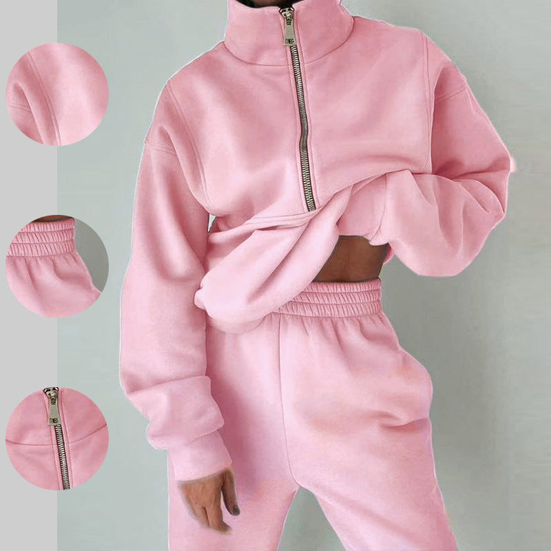 Ensemble de Survêtement Chic & Décontracté – Sweat zippé & Pantalon