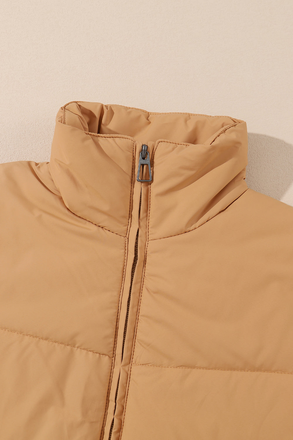 Doudoune Courte Marron – Collection Hiver Chaud & Style