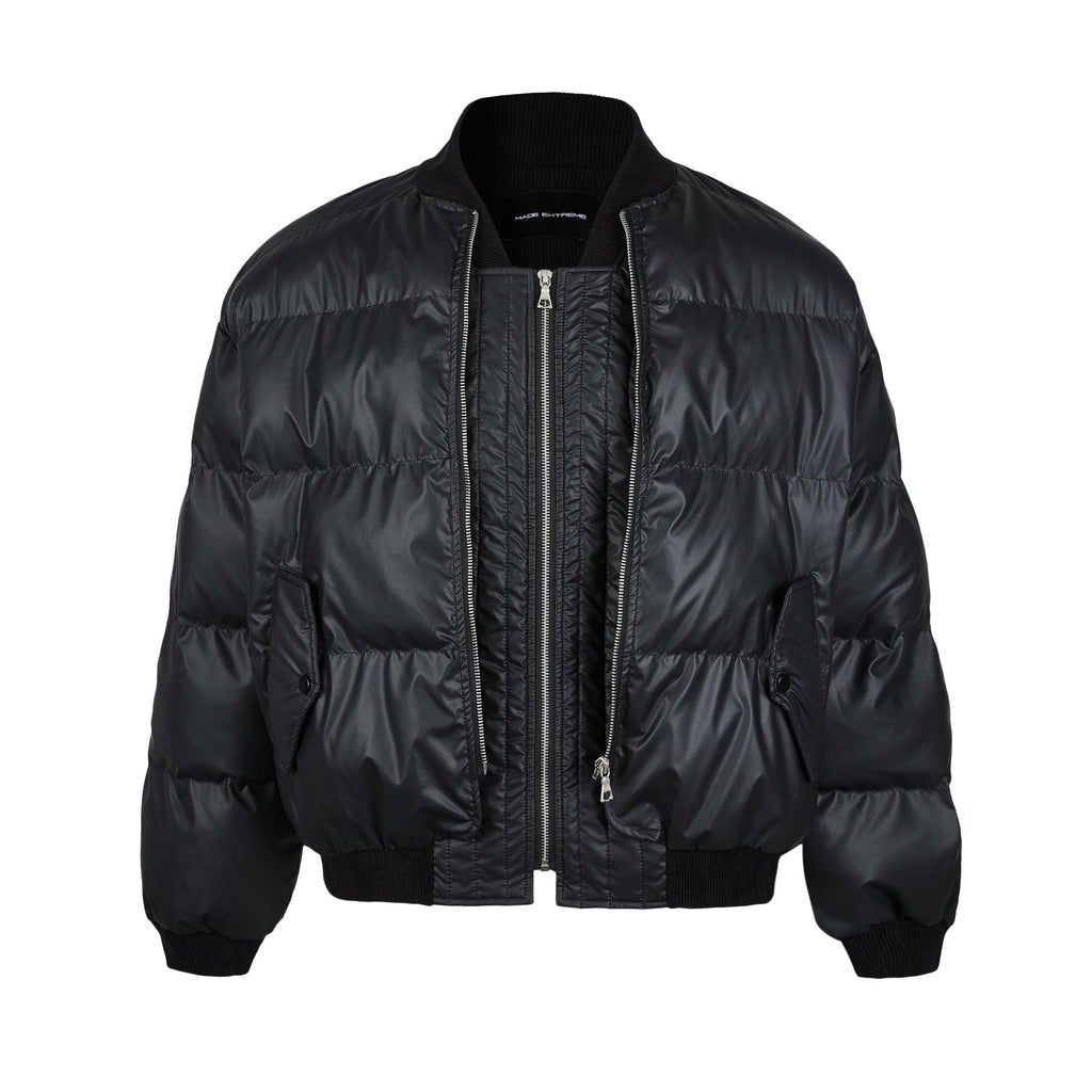 Doudoune Matelassée Homme Oversize à Multizips – Veste Chaude Streetwear