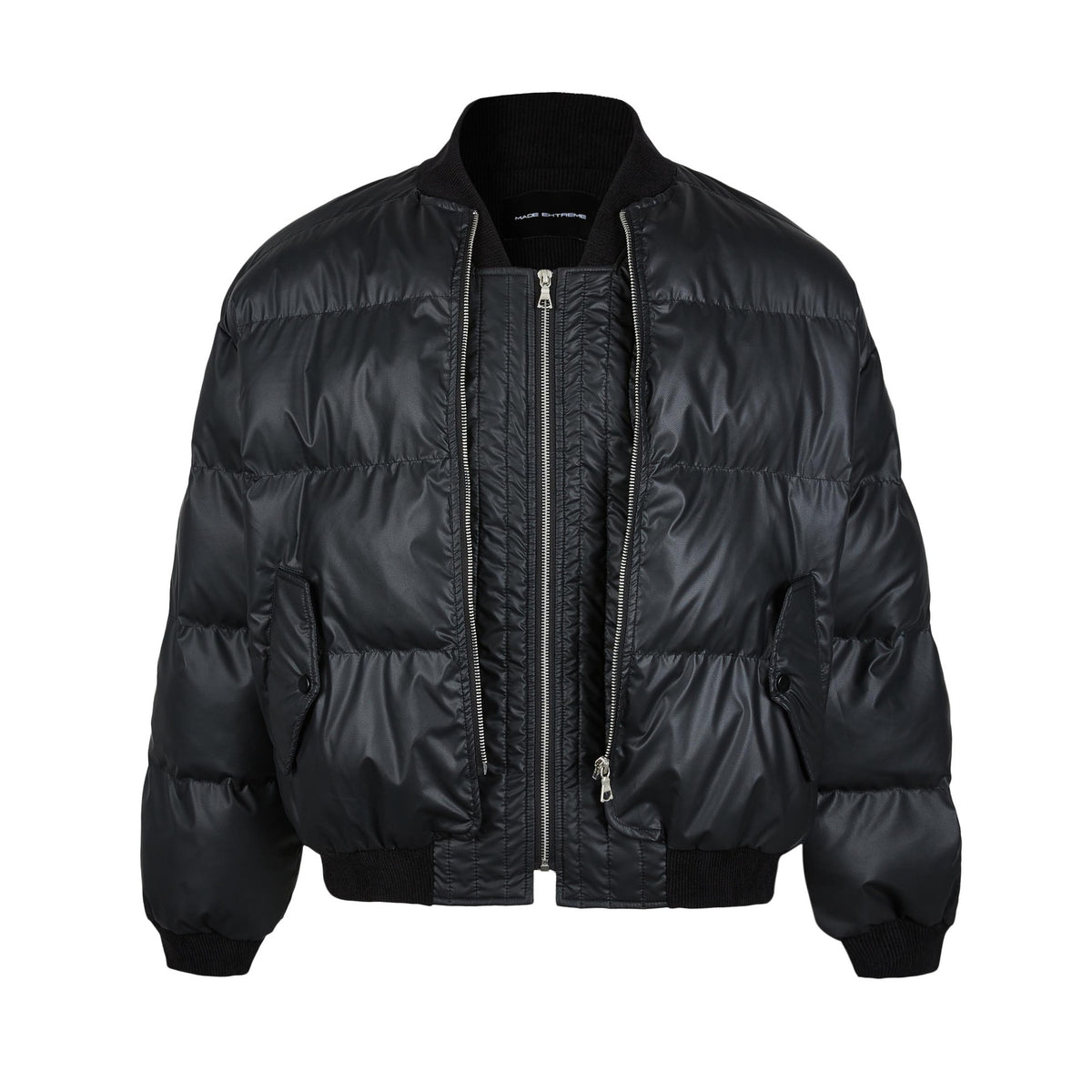 Doudoune Matelassée Homme Oversize à Multizips – Veste Chaude Streetwear