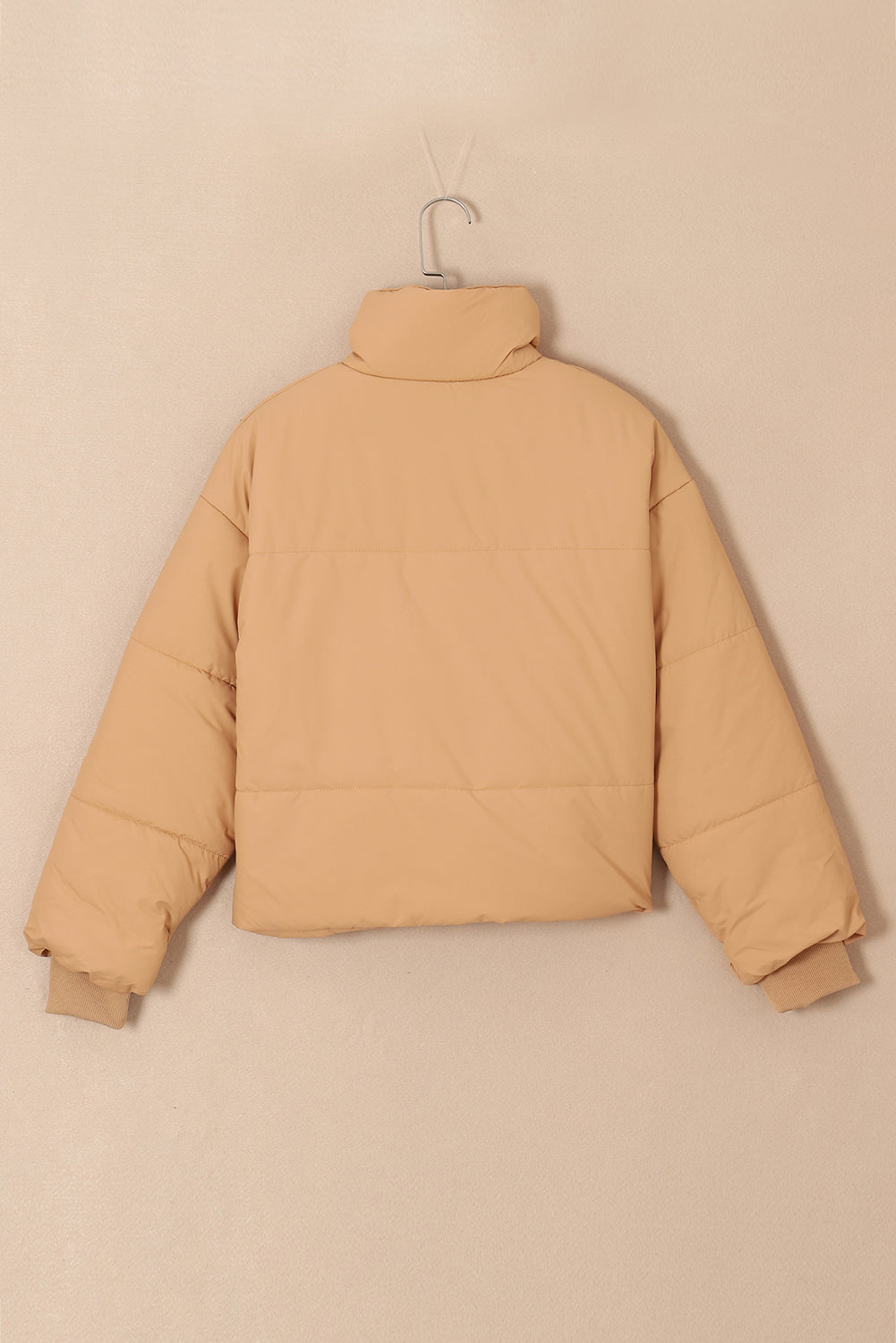 Doudoune Courte Marron – Collection Hiver Chaud & Style