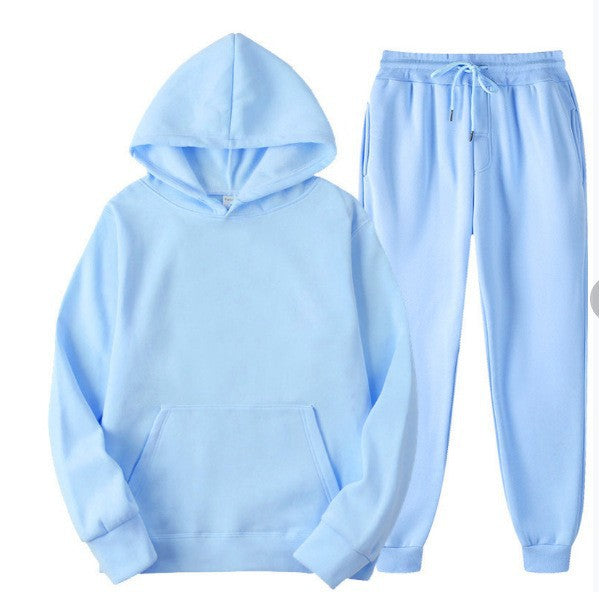 Ensemble de Survêtement Homme 2 Pièces – Sweat à Capuche & Jogging Casual