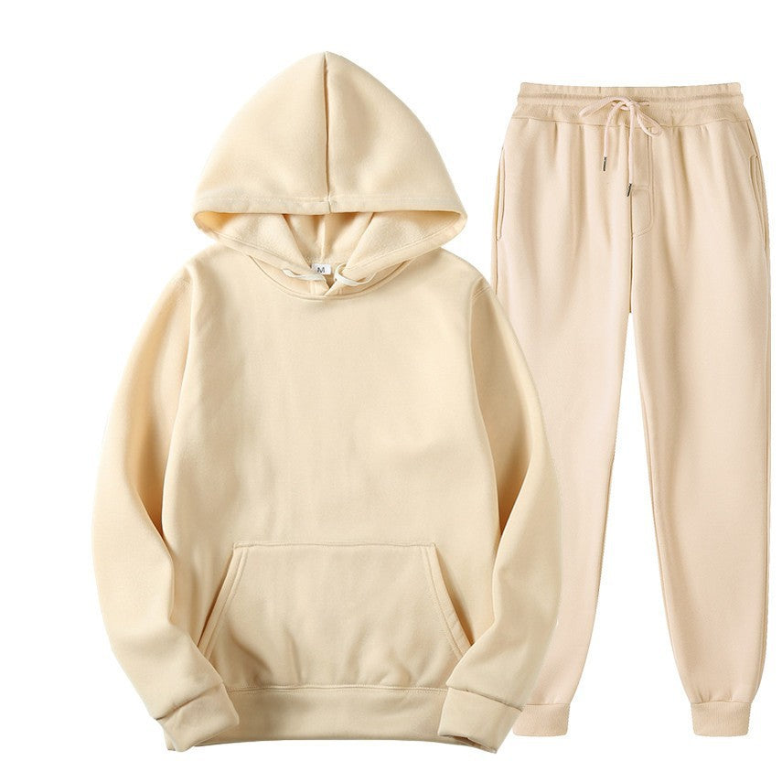 Ensemble de Survêtement Homme 2 Pièces – Sweat à Capuche & Jogging Casual