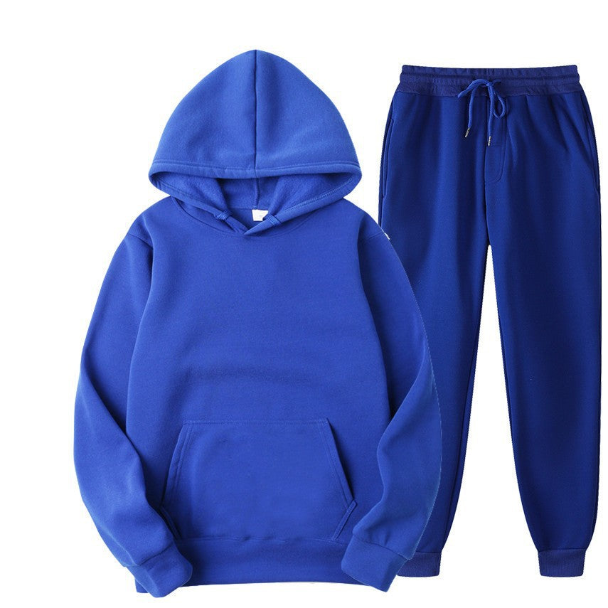 Ensemble de Survêtement Homme 2 Pièces – Sweat à Capuche & Jogging Casual
