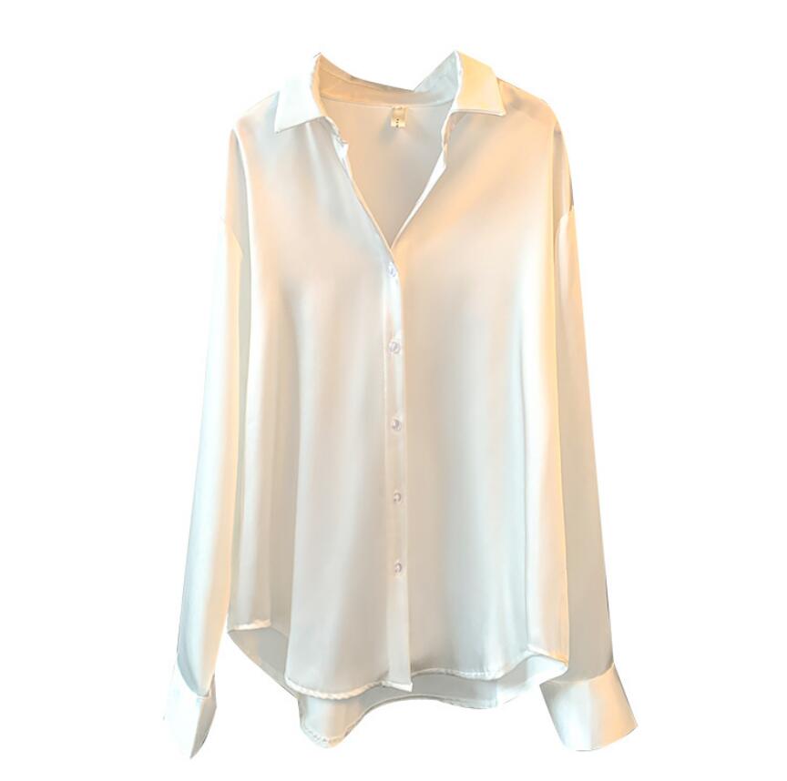 Chemisier Vintage Oversize Femme – Boutonné, Fluide & Style Rétro Chic – Collection Automne