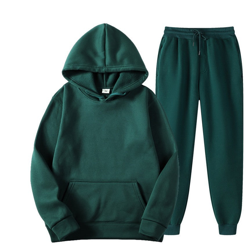 Ensemble de Survêtement Homme 2 Pièces – Sweat à Capuche & Jogging Casual
