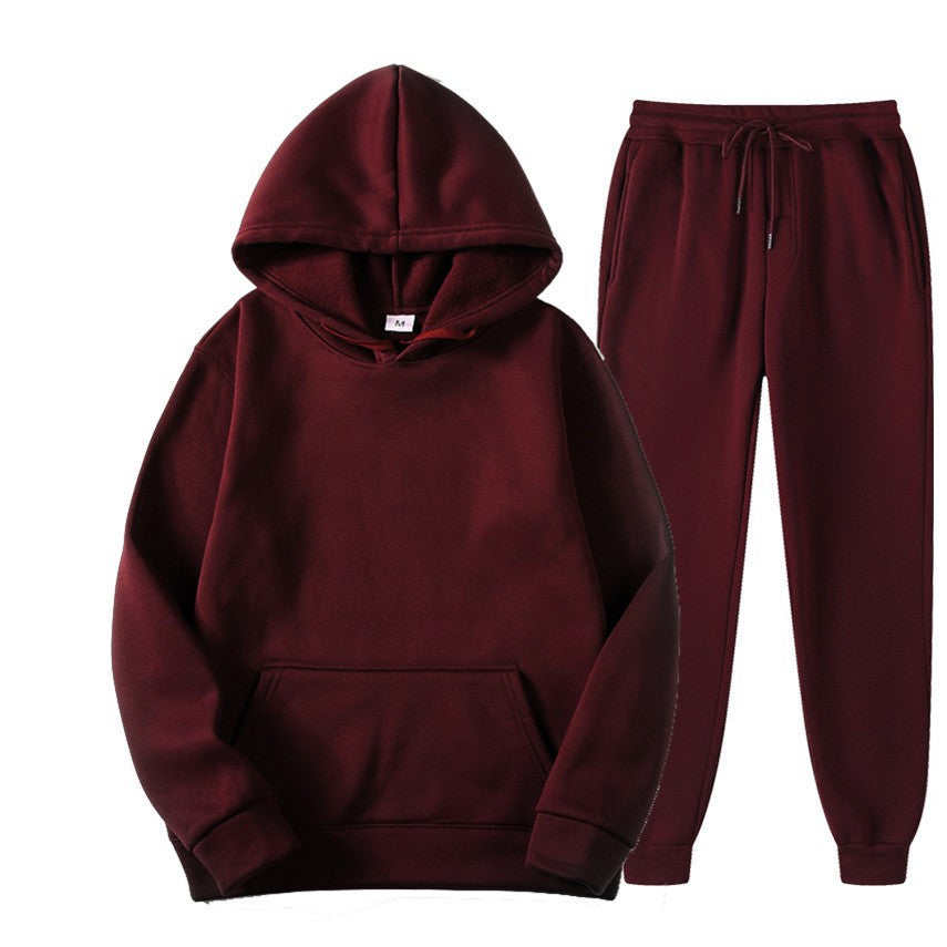 Ensemble de Survêtement Homme 2 Pièces – Sweat à Capuche & Jogging Casual